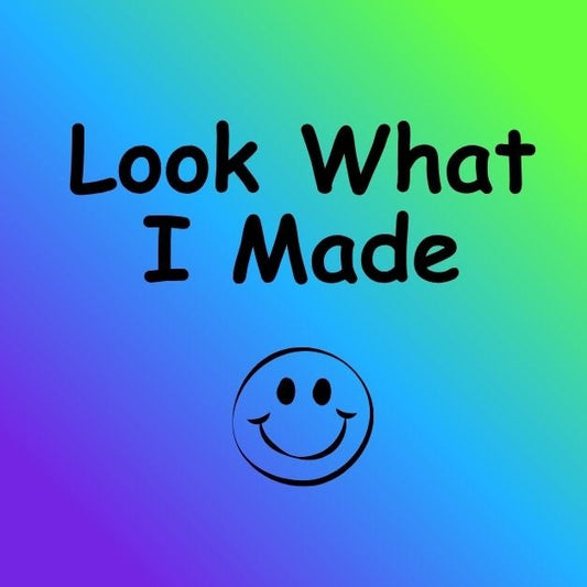 Custom 2x2-inch Square Photo Look What I Made Magnets (Set of 6)