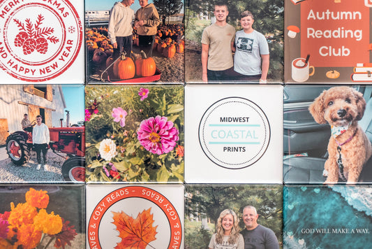 Custom 2x2-inch Square Photo Magnets (Set of 3)
